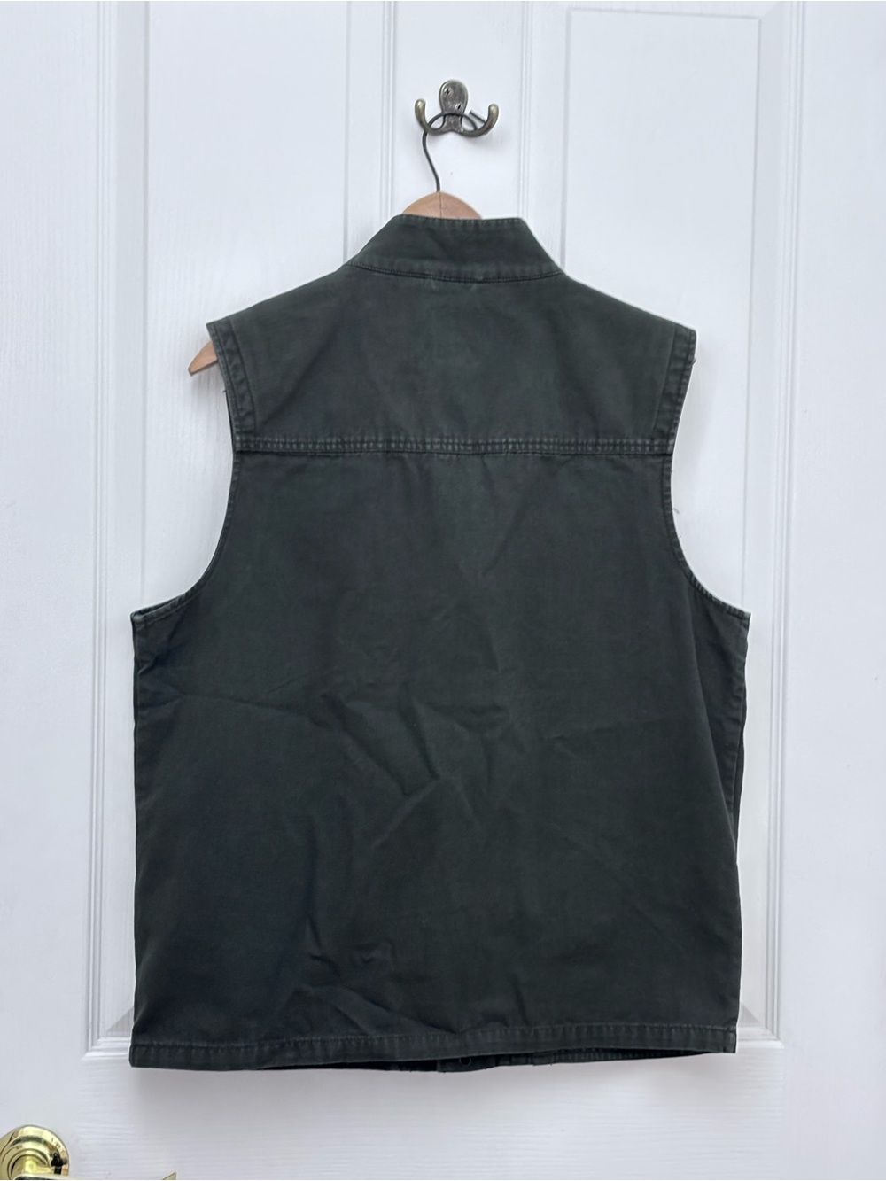 Harley-Davidson Men's Dark Olive Utility Vest - Picture 2 of 3